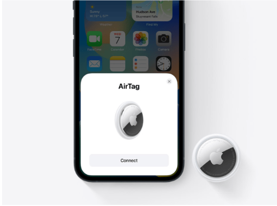 Apple AirTag’s -connect your phone