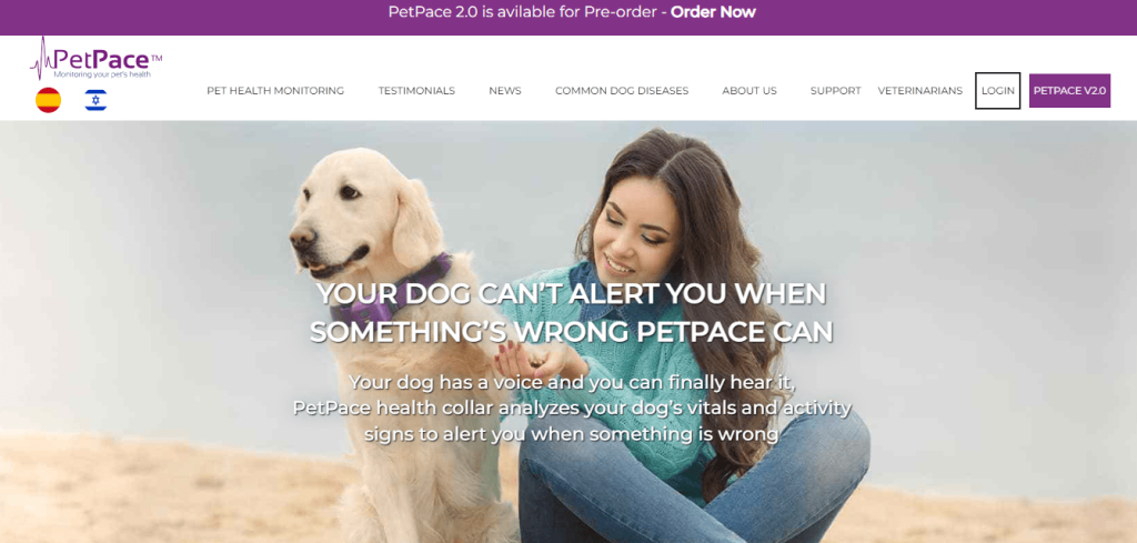PetPace Collar official page