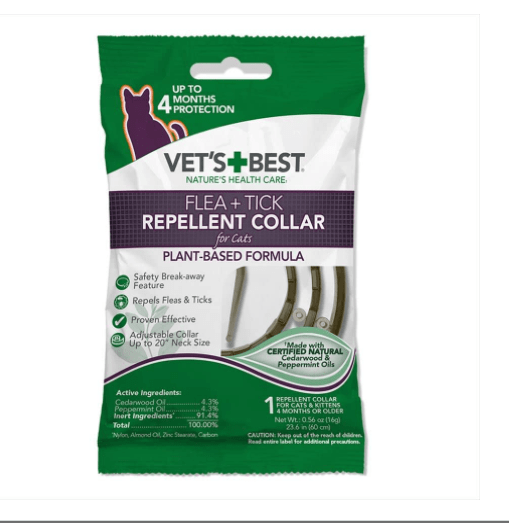 Vet’s Best Flea and Tick Repellent Collar