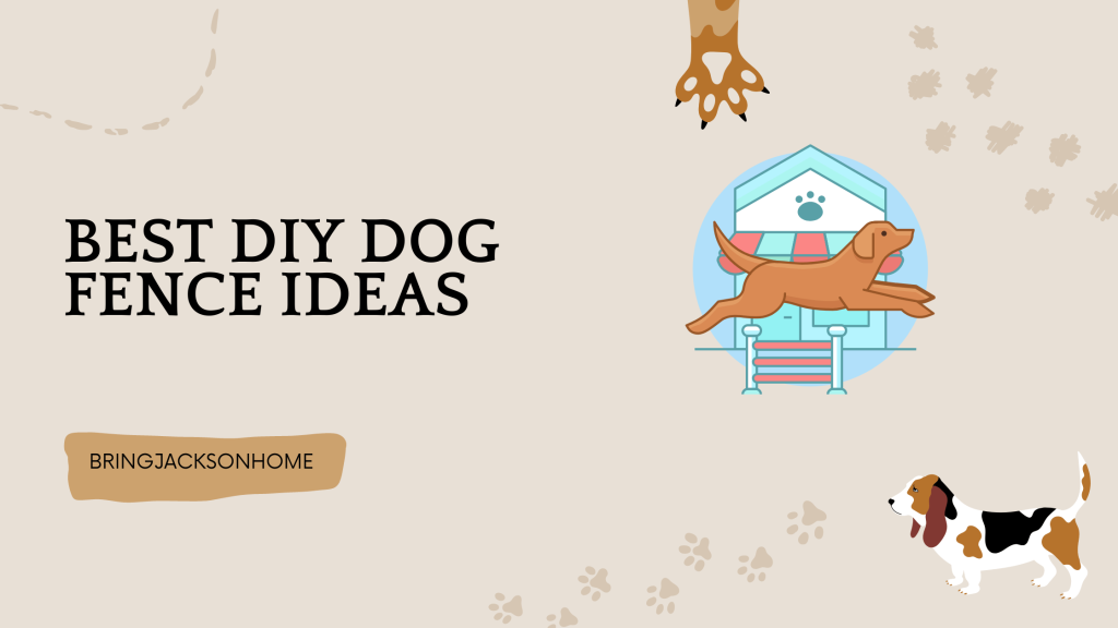 Best DIY Dog Fence Ideas - BringJacksonHome