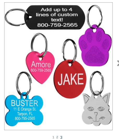 Providence Engraving Pet ID Tags