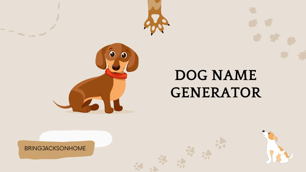 Dog name generator