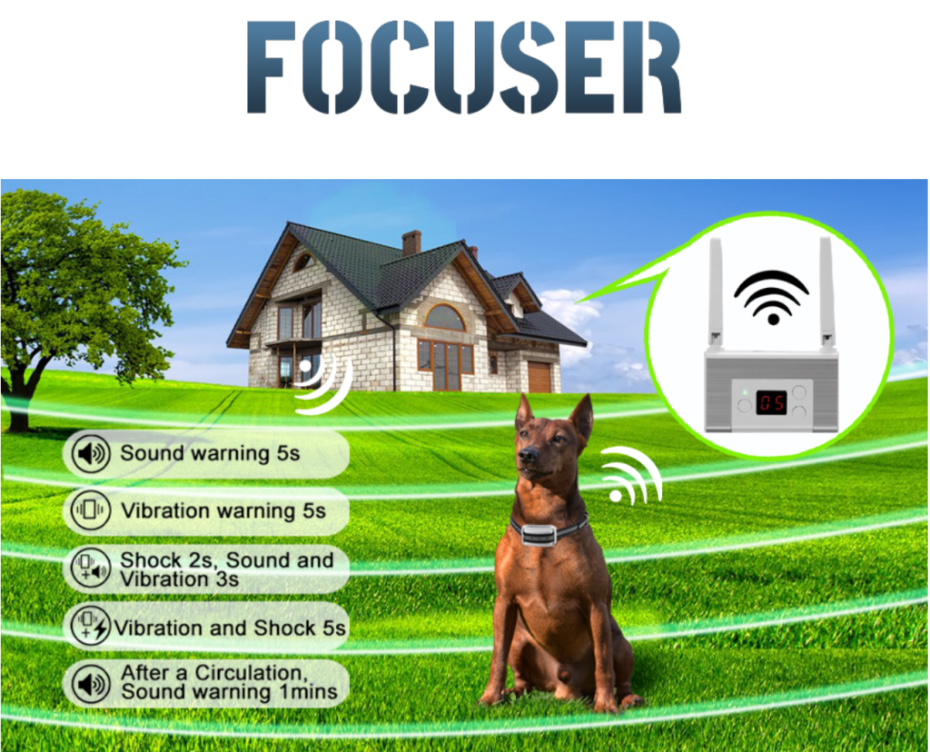 Focuser Electric Wireless Dog Fence System