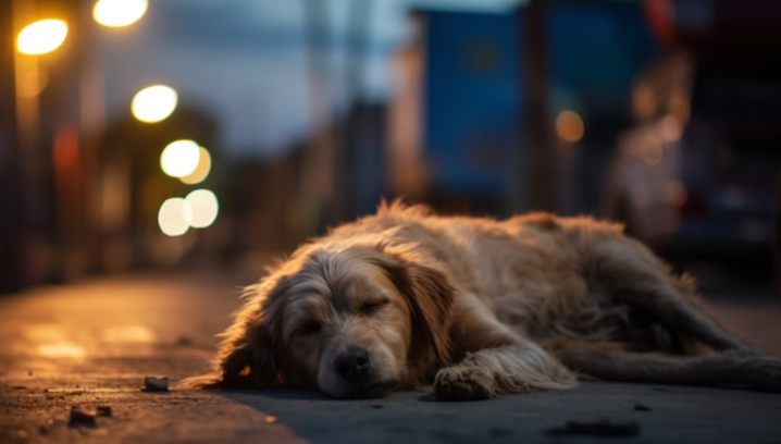Where do lost dogs go at night Where do lost dogs go at night